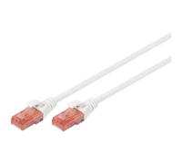 CAT 6 U-UTP patch cable, Cu, LSZH AWG 26/7, length 2 m, color white