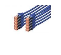Digitus cable lan cat 6 - 3m - 10 piezas - cable de red rj45 - s/ftp b