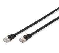 DIGITUS Cable LAN Cat 6 - 3m - Cable de red exterior - S/FTP Blindado - PoE+ y RJ45 - Compatible con Cat 6A - Gris