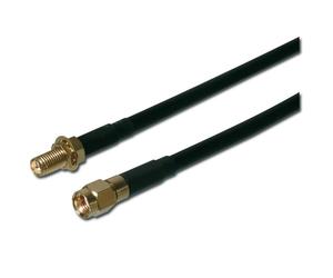 Digitus Cable Prolongador de Antena WiFi SMA M/H 3m