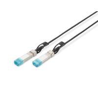 DIGITUS Cable universal SFP+ DAC - 10 Gbit/s - Cable de red - 0,5 m - Direct Att