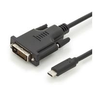 Digitus Cable USB-C a DVI Macho/Macho 2m Negro