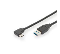 Digitus Cable USB-C a USB-A Macho/Macho 1m Negro