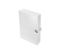DIGITUS Caja de distribución de Fibra óptica - para 6 Conectores SC Duplex | Clase de protección IP65 - 2x entradas de cable PG21, 1x PG13,5 - soporte integrado para empalmes de fibra óptica