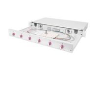 Digitus caja de empalmes lwl 6 acoplamientos lc - om4 - 1he 19 pulgada