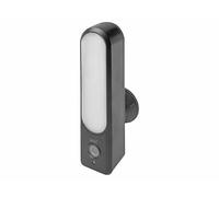 DIGITUS Cámara Inteligente Full HD para Exteriores - Foco LED - 8 LED Infrarrojos - WiFi + Control por Voz - Modo de visión Nocturna hasta 10 m - Audio bidireccional - Ranura para Micro SD - IP65