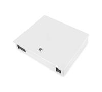 DIGITUS Carcasa de Fibra óptica - LC Duplex - OS2 monomodo - Equipada - 24 adaptadores LC DX y Pigtail - Gris