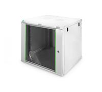 DIGITUS Armario de red - rack de 19 pulgadas - 12UA - montaje en la pared - profundidad 600 mm - capacidad de carga 60 kg - serie Dynamic Basic - gris