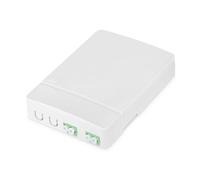 Digitus carcasa ftth con 2 acoplamientos lc/apc dx