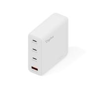 DIGITUS Cargador USB-C GAN II - 140 W - 3XS USB-C, 1x Tipo A - 4 Puertos