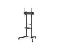 TV Cart with shelf 37-70", black