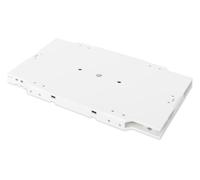 DIGITUS Casete de empalme de fibra óptica - 12 fibras - Soporte para protección por crimpado y termorretráctil - Compatible con cajas de empalme FO - Gris