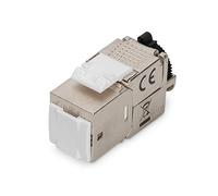 DIGITUS Cat. 6A Keystone Module, Shielded with Intelligent Cable Manager
