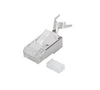 Digitus CAT 6A Modular Plug, 8P8C, shielded for solid wire AWG 22-23