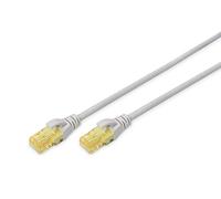 CAT 6A U-UTP patch cord, Cu, LSZH AWG 26/7, length 1 m, color grey