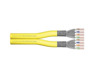 DIGITUS Cat7a S/FTP dupl.B2ca 500m gelb AWG22/1 Cable de Instalación Amarillo