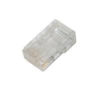 DIGITUS Conector de crimpado Cat 6-1 pieza - Conector de red RJ45 no apantallado - Para cables de red Cat6, cables de tendido y cables LAN Ethernet - 1GBase-T - 8P8C - AWG 27/7 a AWG 24/7