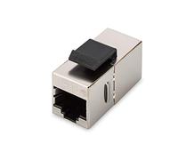 Digitus Conector Keystone - Cat-5e apantallado - 2 tomas RJ45 - 1 Gbit/s | 100 MHz 1GBase-T - Carcasa metálica - Para paneles de conexión y tomas de conexión