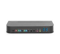 KVM SWITCH 2X1 DP DP/HDMI OUT USB