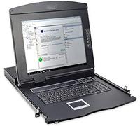 Digitus DS-72211 - Consola de rack (48,3 cm (19"), 1366 x 768 Pixeles, 1000:1, TFT, 16,78 millones de colores, Alemán)