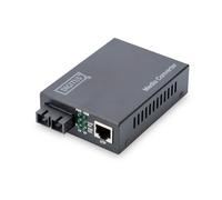 Digitus Convertidor de Medios Fast Ethernet RJ45/SC