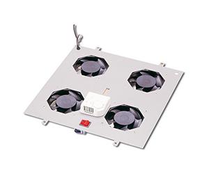 Digitus Cooling Unit for Professional Line 19 `` Cabinet - Accesorio de Rack (Gris, 5 kg, 400 x 438 x 40 mm)