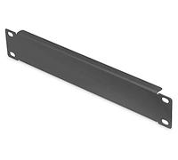 DIGITUS Cubierta ciega - 10 Pulgadas (254 mm) - 1U - Cubierta para armarios de Red - Panel Ciego - Chapa de Acero - Negro