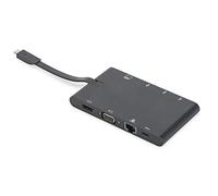 DIGITUS DA-70865 - Estación de conexión Universal USB Type C, Negro