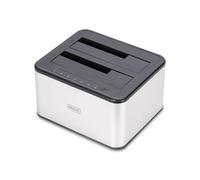DIGITUS DA-71540-2 - Dual SATA HDD docking station - USB 3.0 - for 2.5‘/3.5’ SSD
