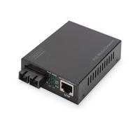 Digitus Digitus Convertitore multimediale Gigabit PoE , RJ45 / SC, MM, PSE RJ45