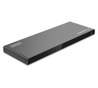 DIGITUS Divisor HDMI 1x8 - 1 Entrada, 8 Salidas - UHD 4K 60 Hz | HDMI 2.0 y HDCP 2.2 - HDR, Deep Color, conmutador EDID, DTS, Dolby Digital, LPCM