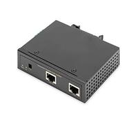 DIGITUS Divisor PoE ++ - IEEE802.3af / at / bt - Gigabit Ethernet - Salida 12, 16, 24, 48 Voltios - Bloque de terminales regleta de terminales