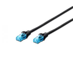 Digitus DK-1512-050/BL Cable Patch Cat5e U/UTP Negro de 5m