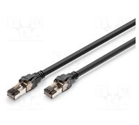 Cable de red CAT 8.1 S/FTP Digitus 3 m Negro
