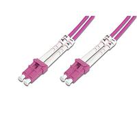 Digitus DK-2533-05-4 Cable de Fibra optica 5 m OM4 LC Pink,White - Cable de Fibra óptica (5 m, OM4, LC, LC, Male Connector/Male Connector, Pink,White)