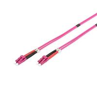 FO patch cord, duplex, LC to LC MM OM4 50/125 µ, 10 m