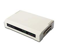 Digitus DN-13006-1 - Servidor de impresión (Ethernet LAN, IEEE 802.3, IEEE 802.3u, 10, 100 Mbit/s, TCP/IP, 230 V, 50 Hz)
