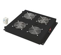 Digitus DN-19 FAN-2-B-N Panel del ventilador - Accesorio de rack (Panel del ventilador, Negro, 2 Ventilador(es), 4,6 m³/h, 1,8 m, IP20)