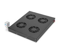 Digitus Ventilador de PC 4 ventiladores 48,3 cm (19 pulgadas) Negro