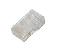 DIGITUS DN-219602 - Conector crimpado Cat 6 - 100 Unidades - Conector de Red RJ45 sin blindaje - para Cable de Red Cat6 - 1GBase-T - 8P8C - AWG 27-7 a AWG 24-7