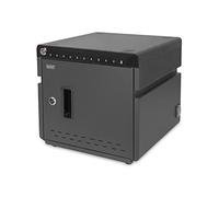 Digitus DN-45004 - Schrankeinheit - F?r 10 Notebooks/tablets - Uv Cleaner, UsB-C, Mobile, Charging - Verriegelbar - AbS-Kunststoff, Kaltgewalzter Sta