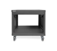 DIGITUS DN-48000 - Rack de Audio - 19 Pulgadas - 8U - Rack de equipo Universal - para Accesorios de Audio-vídeo - No montado - Carga máxima