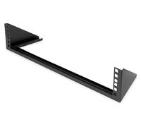 DIGITUS DN-48003 - Bastidor de 19 Pulgadas - 2U - Bastidor Universal para Equipos de 19" - Montaje Vertical en Pared - para Accesorios de Audio y Video - 105 x 504 x 151 mm - Negro