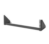 DIGITUS DN-48003 - Bastidor de 19 Pulgadas - 2U - Bastidor Universal para Equipos de 19" - Montaje Vertical en Pared - para Accesorios de Audio y Video - 105 x 504 x 151 mm - Negro