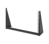 DIGITUS DN-48005 - Marco de 19 Pulgadas - 6U - Marco Universal para Equipos de 19 Pulgadas - Montaje Vertical en Pared - Sin Montar - para Accesorios de Audio y vídeo - 283 x 504 x 151 mm - Negro