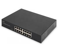 Digitus DN-80112-2 switch No administrado Gigabit Ethernet (10/100/1000) Negro