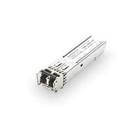 Digitus DN-81011 red modulo transceptor Fibra óptica 1250 Mbit/s mini-GBIC/SFP 1310 nm - Transceptor de red (Fibra óptica, 1250 Mbit/s, mini-GBIC/SFP, LC, 20000 m, 1310 nm)