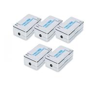 Digitus DN-93903-5 Módulo de Conexión CAT 6 Par Trenzado Blanco Paquete de 5