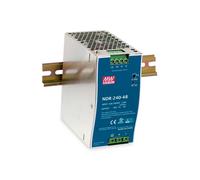 Digitus DN-PWR24048 unidad de - Fuente de alimentación (240 W, 90 - 264 V, 47 - 63 Hz, 88%, Verde, Plata, -20 - 60 °C)