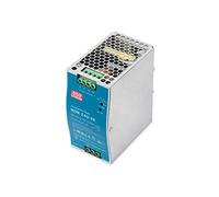 Digitus DN-PWR24048 unidad de - Fuente de alimentación (240 W, 90 - 264 V, 47 - 63 Hz, 88%, Verde, Plata, -20 - 60 °C)